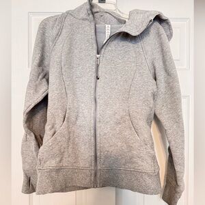 lululemon athletica Scrub Zip Up Hoodie Gray